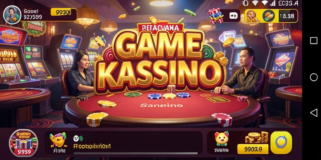Tampilan gameplay menarik dari game Kasino 9939.