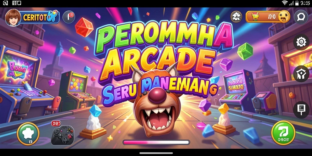 Tangkapan layar dari gameplay seru di CERITOTO.