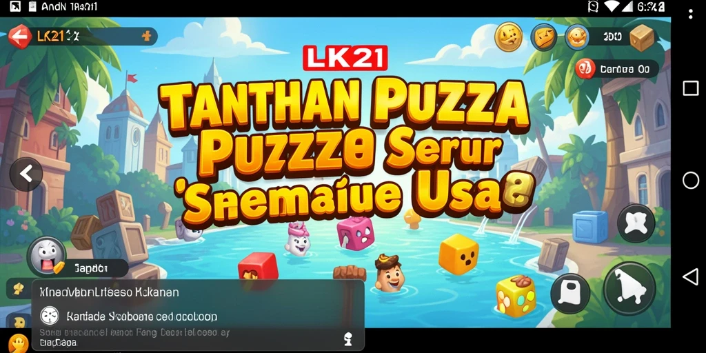 Tampilan gameplay LK21 yang menantang dan seru.