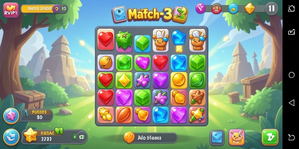 Tampilan menarik dari gameplay seru RVIP1 yang mengasyikkan.