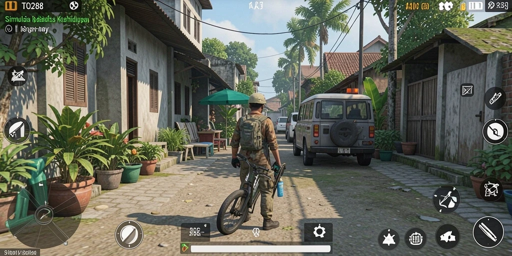 Gameplay TO288 yang menampilkan interaksi karakter realistis.